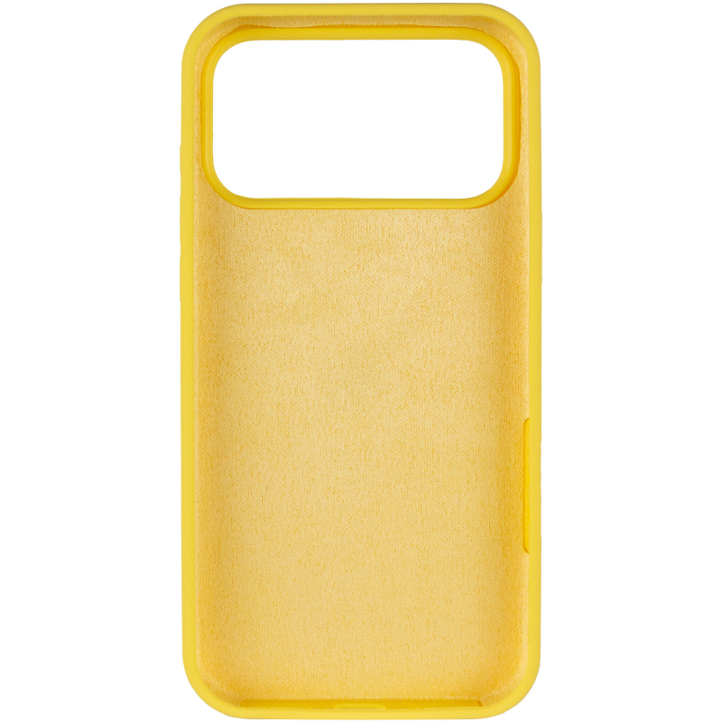 Чехол Silk Full Protective (AA) NO LOGO для Apple iPhone 17 Pro / 18 Pro (6.3"), Желтый / Yellow 2, Силикон, купить оптом с доставкой