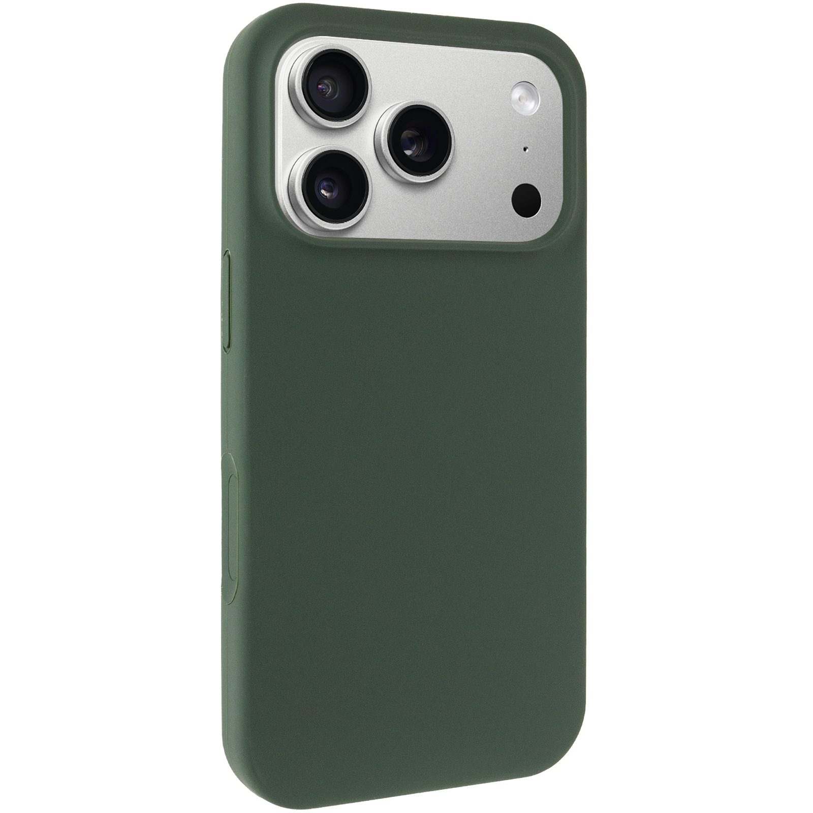 Чехол Silk Full Protective (AA) NO LOGO для Apple iPhone 17 Pro / 18 Pro (6.3"), Зеленый / Cyprus Green, Силикон, купить оптом с доставкой