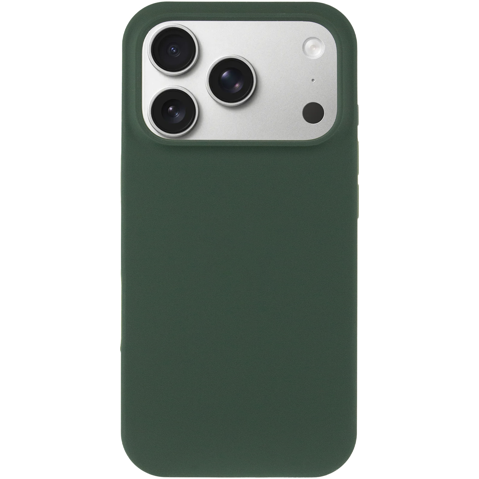 Чехол Silk Full Protective (AA) NO LOGO для Apple iPhone 17 Pro / 18 Pro (6.3"), Зеленый / Cyprus Green 1, Силикон, купить оптом с доставкой