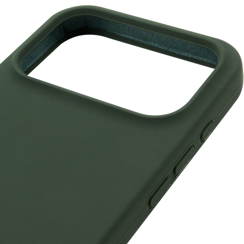 Чехол Silk Full Protective (AA) NO LOGO для Apple iPhone 17 Pro / 18 Pro (6.3"), Зеленый / Cyprus Green 3, Силикон, купить оптом с доставкой