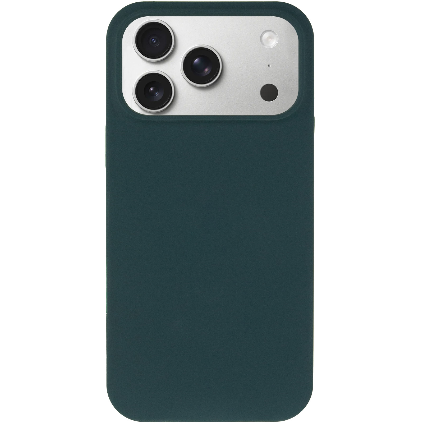 Чехол Silk Full Protective (AA) NO LOGO для Apple iPhone 17 Pro / 18 Pro (6.3"), Зеленый / Forest green 1, Силикон, купить оптом с доставкой
