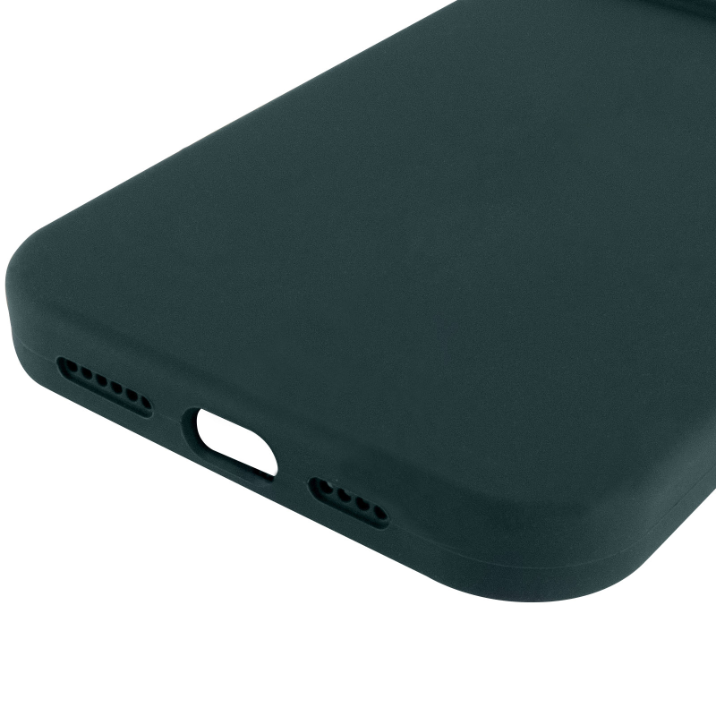 Чехол Silk Full Protective (AA) NO LOGO для Apple iPhone 17 Pro / 18 Pro (6.3"), Зеленый / Forest green 4, Силикон, купить оптом с доставкой