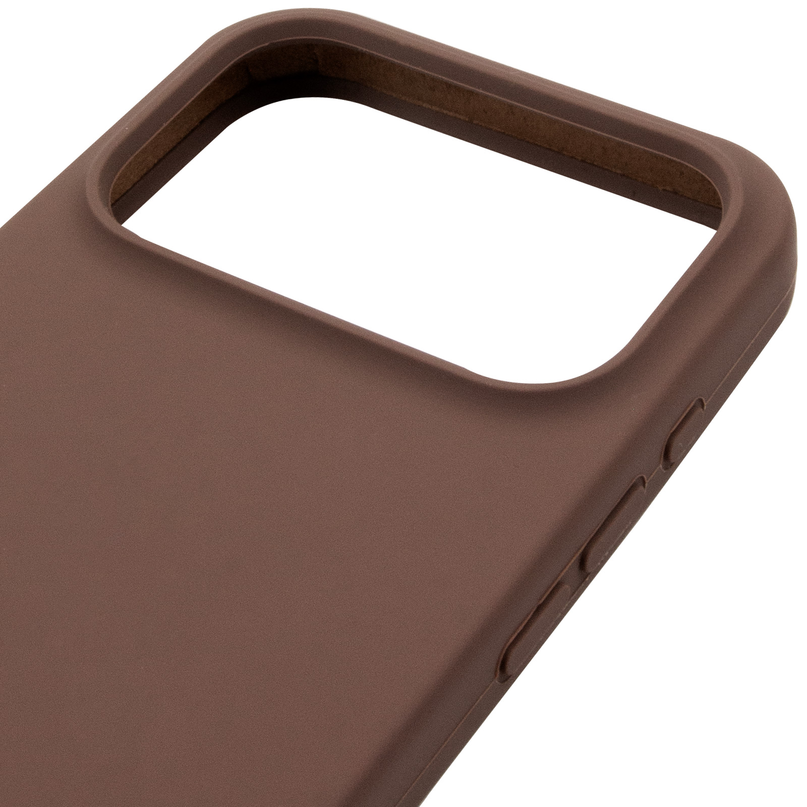 Чехол Silk Full Protective (AA) NO LOGO для Apple iPhone 17 Pro / 18 Pro (6.3"), Коричневый / Brown 3, Силикон, купить оптом с доставкой