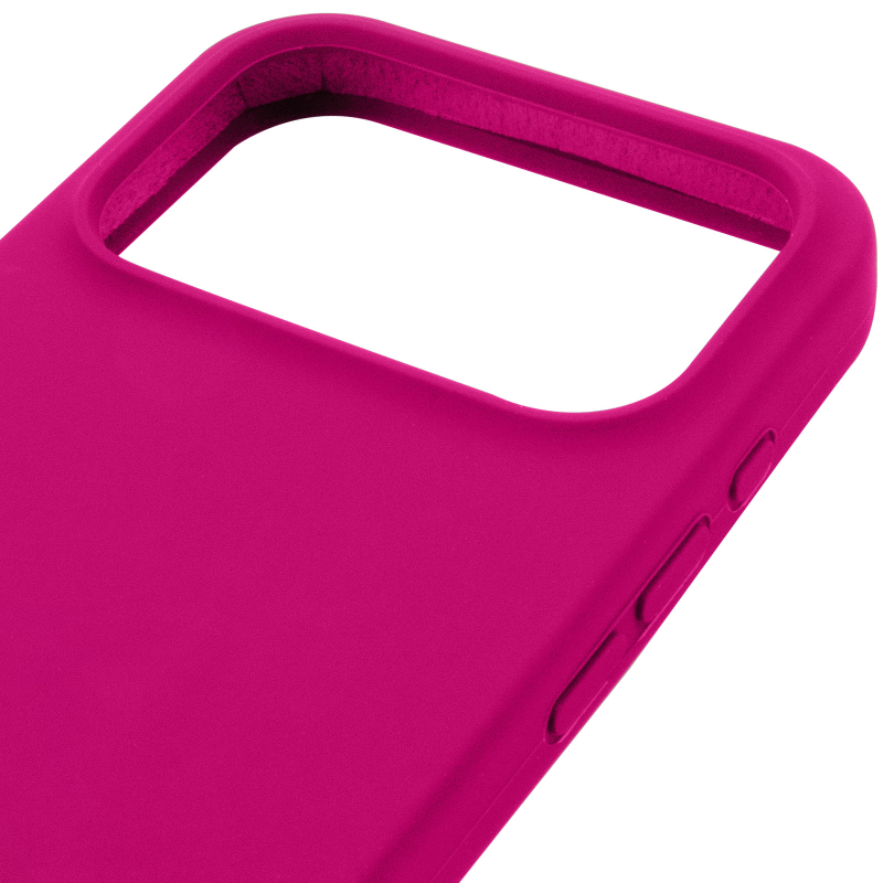 Чехол Silk Full Protective (AA) NO LOGO для Apple iPhone 17 Pro / 18 Pro (6.3"), Красный / Rose Red 3, Силикон, купить оптом с доставкой