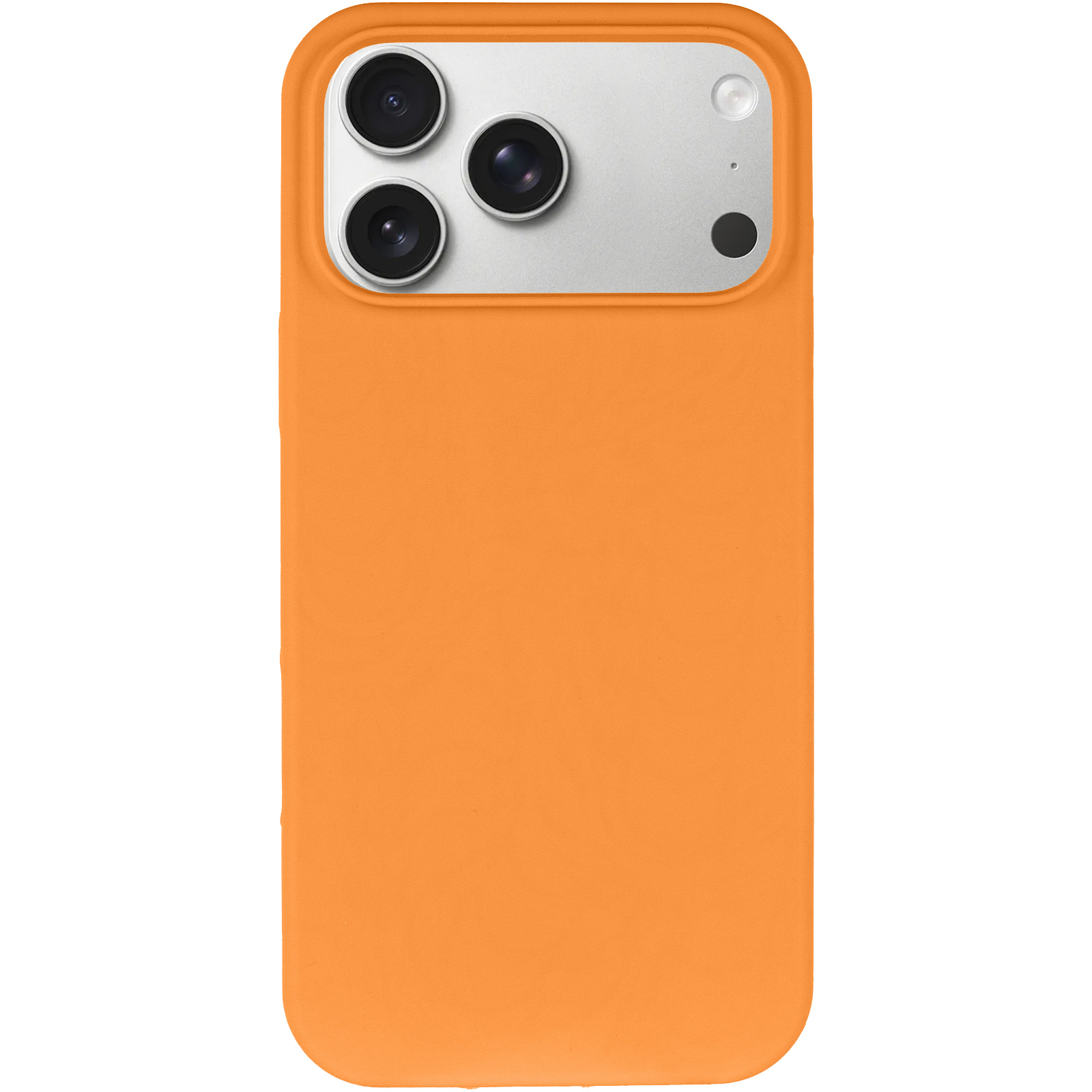 Чехол Silk Full Protective (AA) NO LOGO для Apple iPhone 17 Pro / 18 Pro (6.3"), Оранжевый / Orange 1, Силикон, купить оптом с доставкой