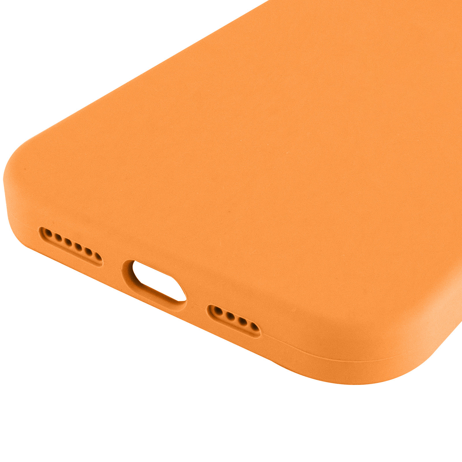 Чехол Silk Full Protective (AA) NO LOGO для Apple iPhone 17 Pro / 18 Pro (6.3"), Оранжевый / Orange 3, Силикон, купить оптом с доставкой