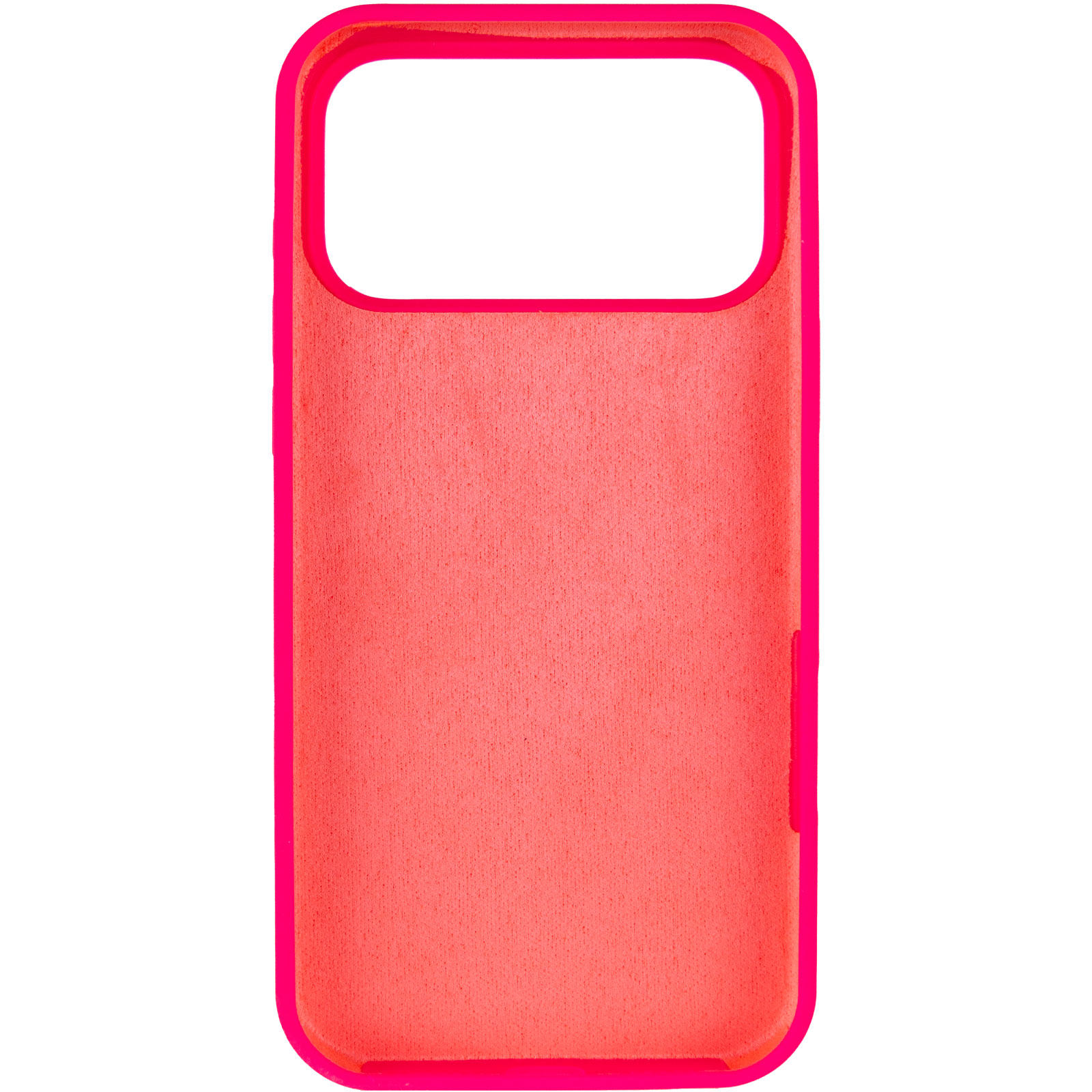 Чехол Silk Full Protective (AA) NO LOGO для Apple iPhone 17 Pro / 18 Pro (6.3"), Розовый / Barbie pink 2, Силикон, купить оптом с доставкой