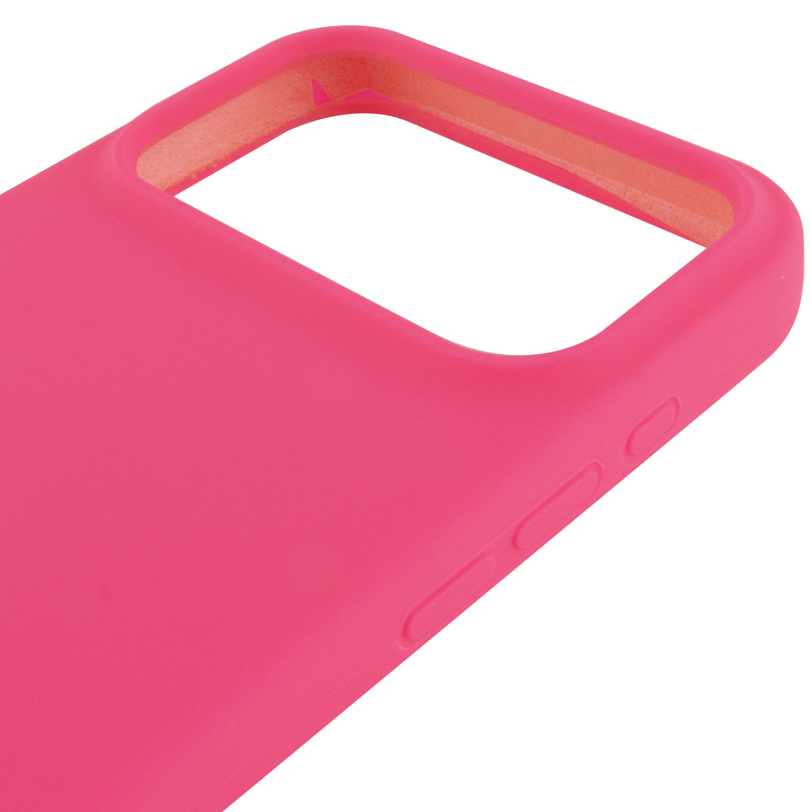 Чехол Silk Full Protective (AA) NO LOGO для Apple iPhone 17 Pro / 18 Pro (6.3"), Розовый / Barbie pink 3, Силикон, купить оптом с доставкой