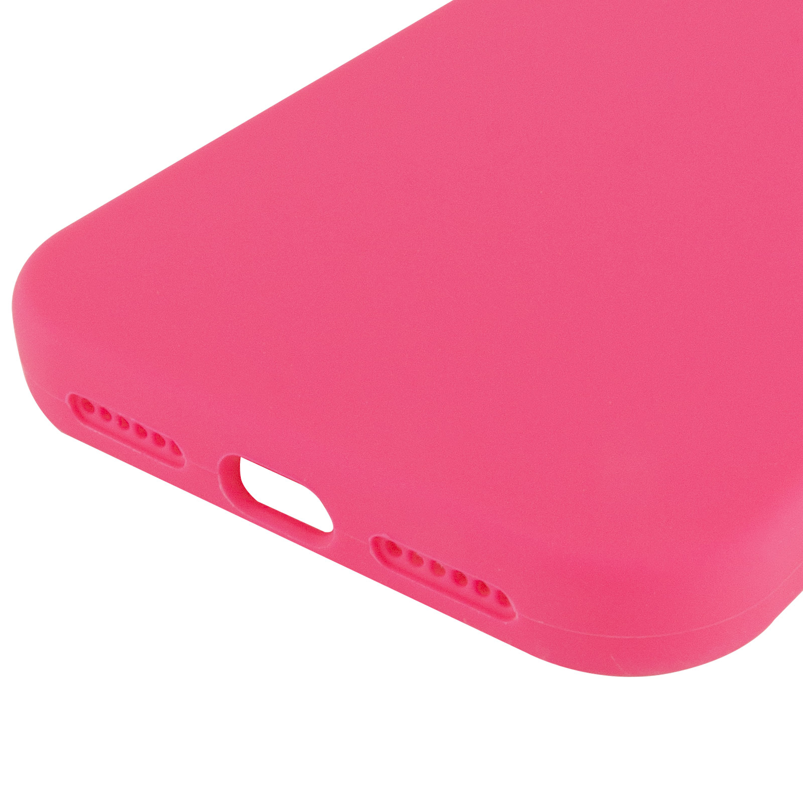 Чехол Silk Full Protective (AA) NO LOGO для Apple iPhone 17 Pro / 18 Pro (6.3"), Розовый / Barbie pink 4, Силикон, купить оптом с доставкой