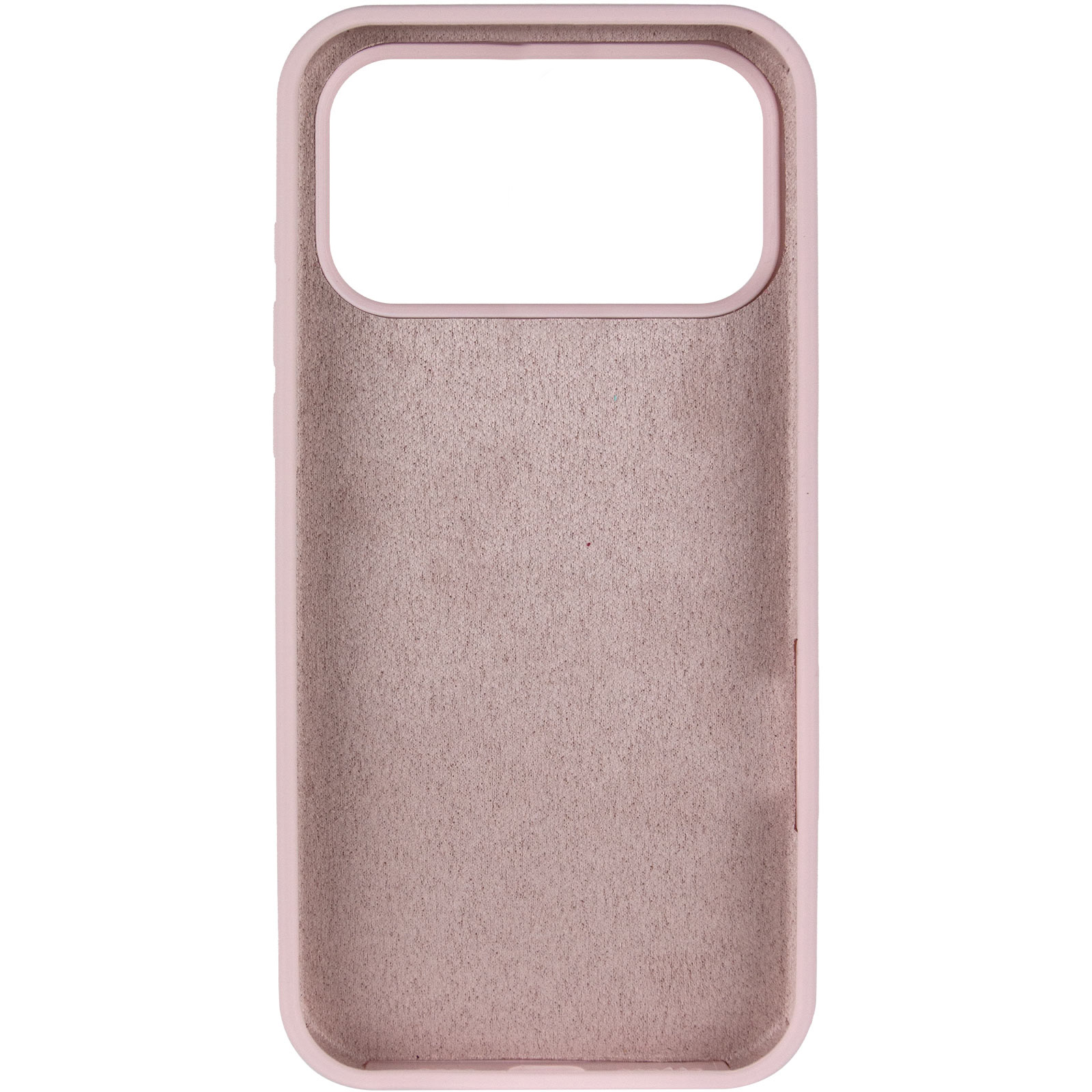 Чехол Silk Full Protective (AA) NO LOGO для Apple iPhone 17 Pro / 18 Pro (6.3"), Розовый / Chalk Pink 2, Силикон, купить оптом с доставкой