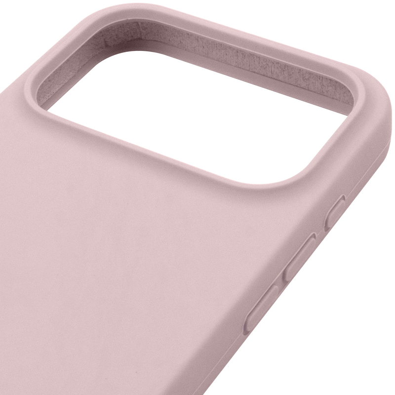 Чехол Silk Full Protective (AA) NO LOGO для Apple iPhone 17 Pro / 18 Pro (6.3"), Розовый / Chalk Pink 3, Силикон, купить оптом с доставкой