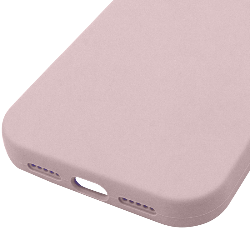 Чехол Silk Full Protective (AA) NO LOGO для Apple iPhone 17 Pro / 18 Pro (6.3"), Розовый / Chalk Pink 4, Силикон, купить оптом с доставкой
