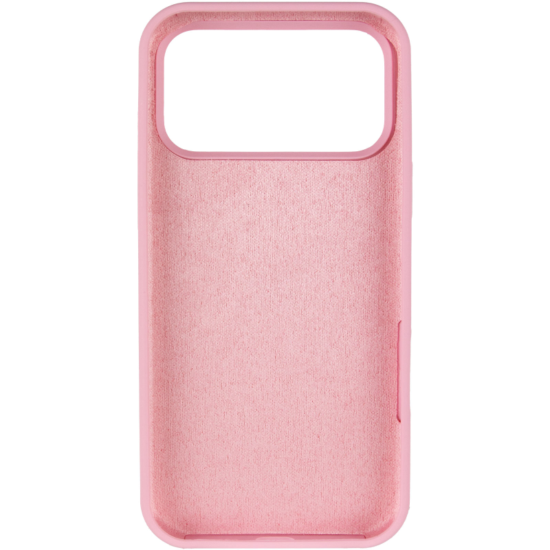 Чехол Silk Full Protective (AA) NO LOGO для Apple iPhone 17 Pro / 18 Pro (6.3"), Розовый / Light pink 2, Силикон, купить оптом с доставкой