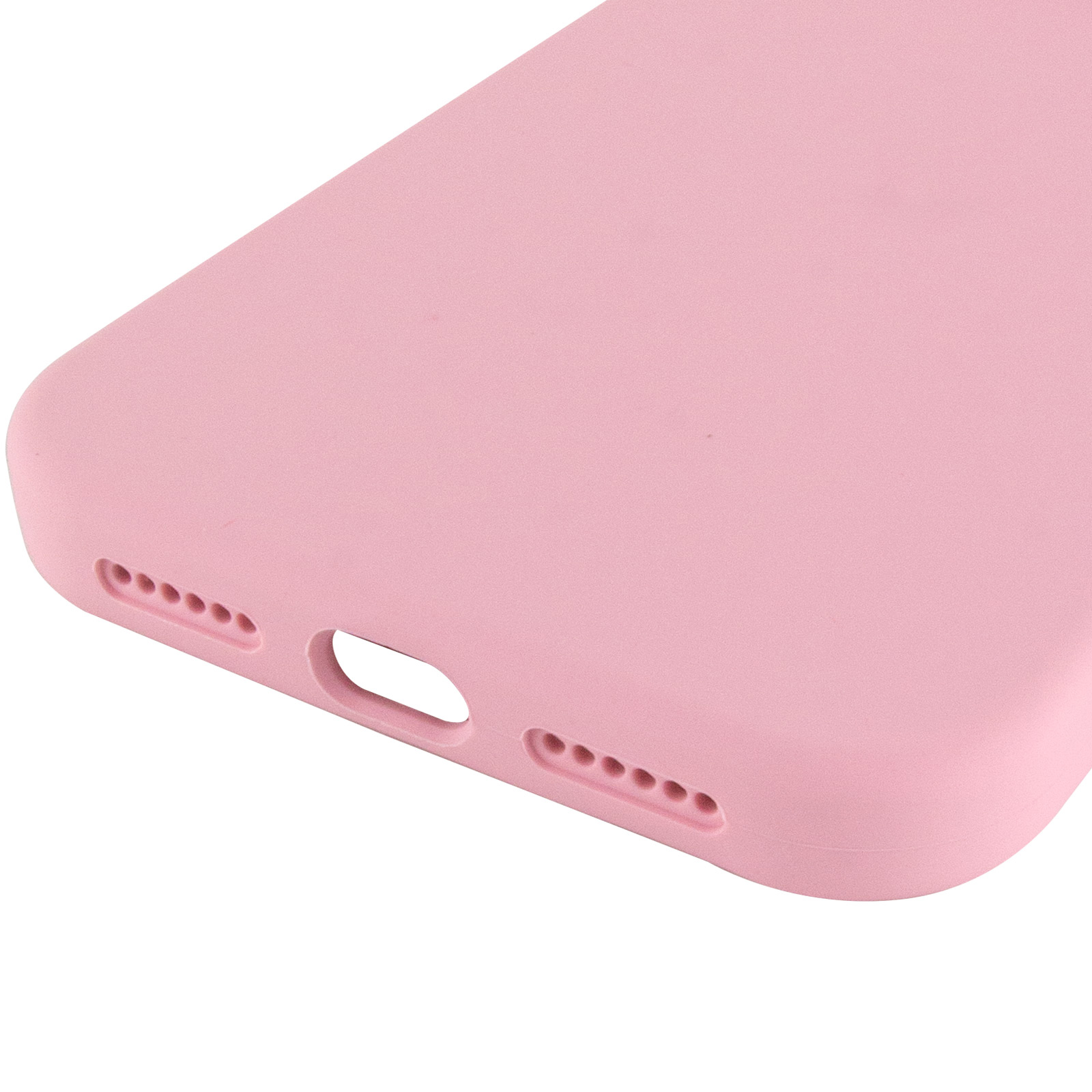 Чехол Silk Full Protective (AA) NO LOGO для Apple iPhone 17 Pro / 18 Pro (6.3"), Розовый / Light pink 4, Силикон, купить оптом с доставкой
