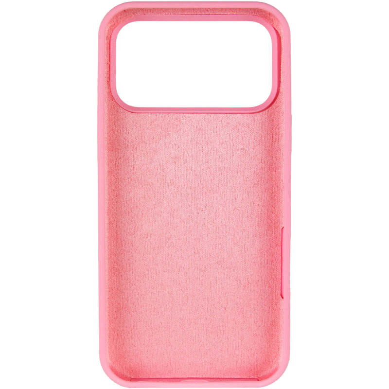 Чехол Silk Full Protective (AA) NO LOGO для Apple iPhone 17 Pro / 18 Pro (6.3"), Розовый / Pink 2, Силикон, купить оптом с доставкой