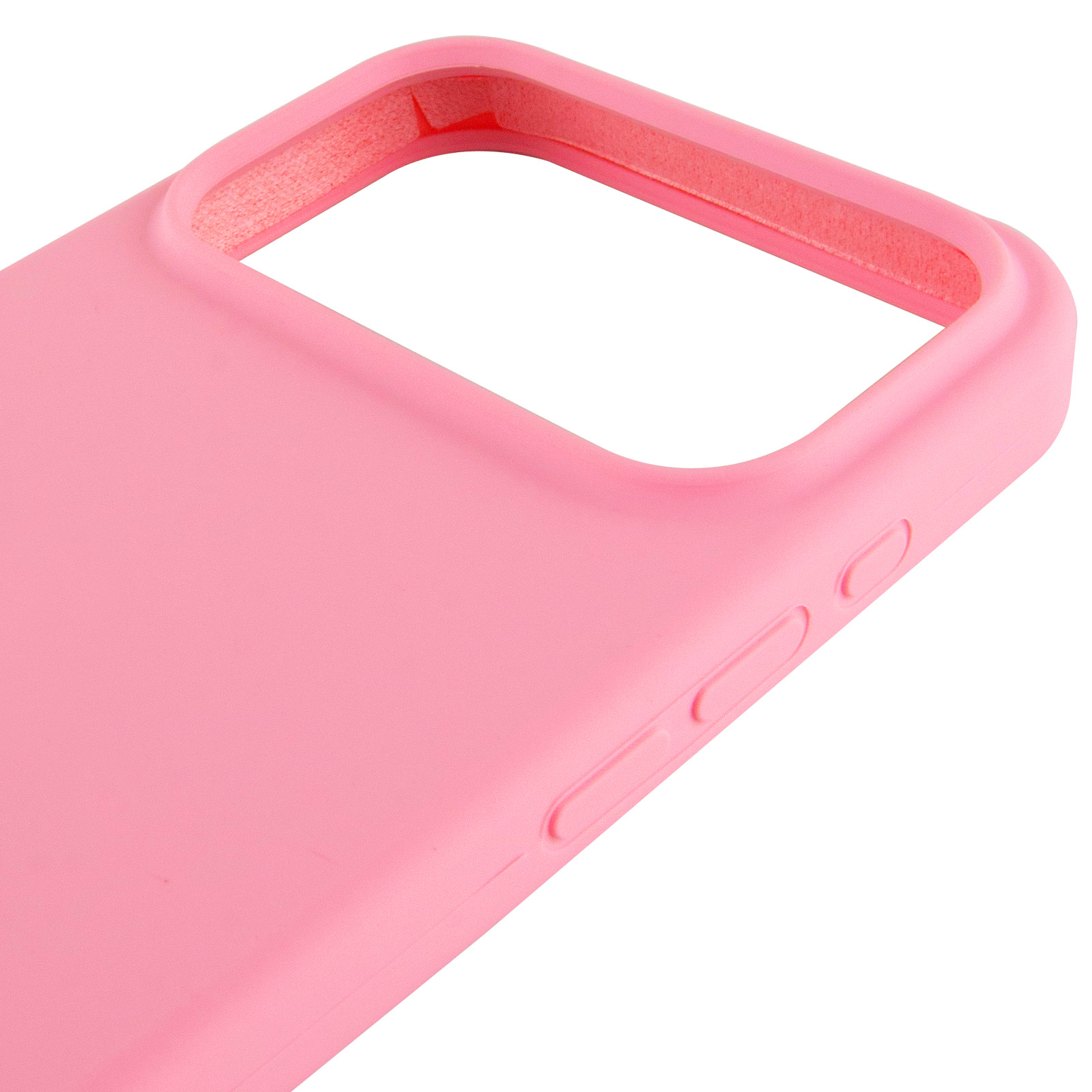 Чехол Silk Full Protective (AA) NO LOGO для Apple iPhone 17 Pro / 18 Pro (6.3"), Розовый / Pink 3, Силикон, купить оптом с доставкой