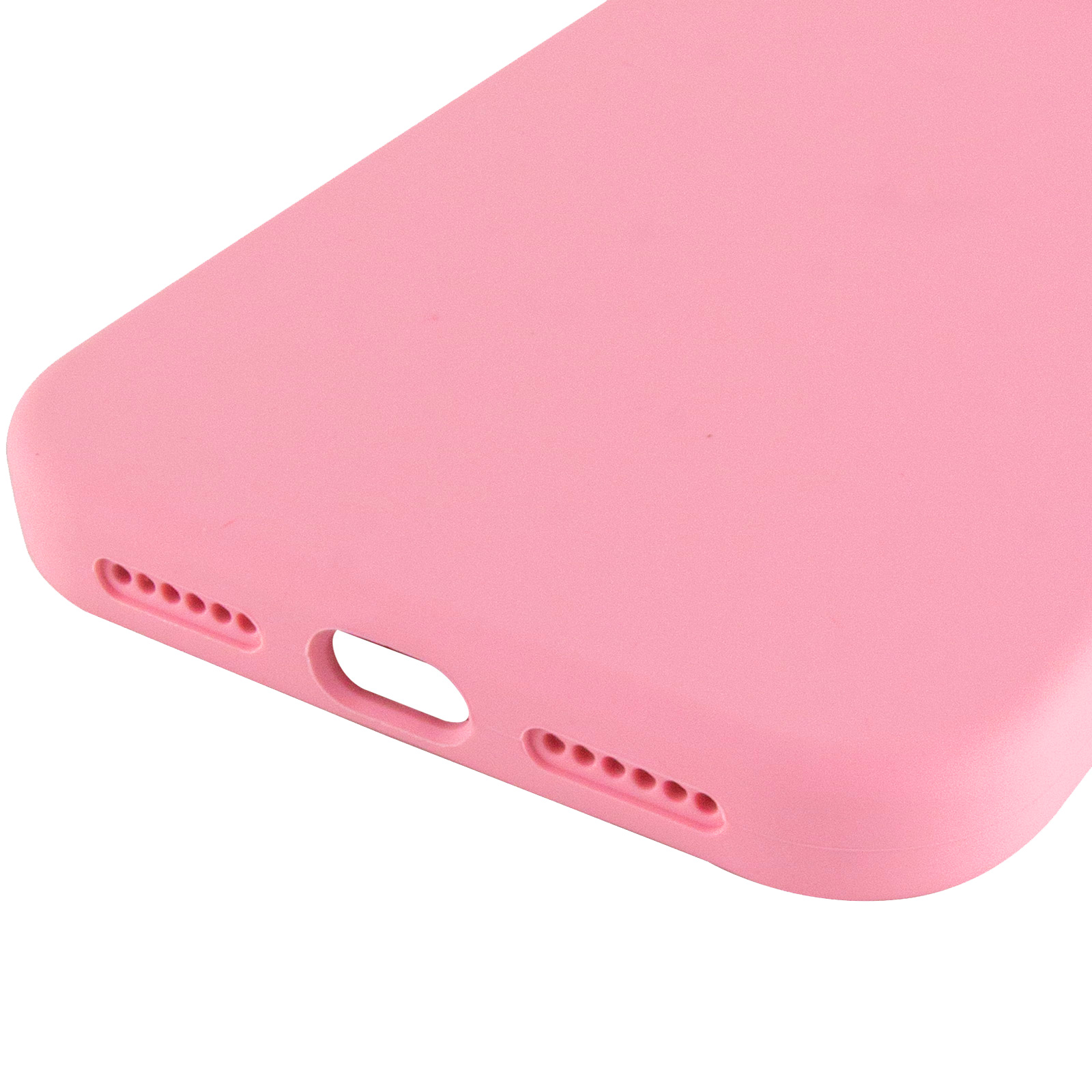 Чехол Silk Full Protective (AA) NO LOGO для Apple iPhone 17 Pro / 18 Pro (6.3"), Розовый / Pink 4, Силикон, купить оптом с доставкой
