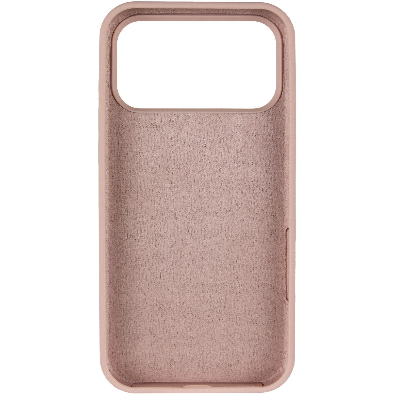 Чехол Silk Full Protective (AA) NO LOGO для Apple iPhone 17 Pro / 18 Pro (6.3"), Розовый / Pink Sand 2, Силикон, купить оптом с доставкой