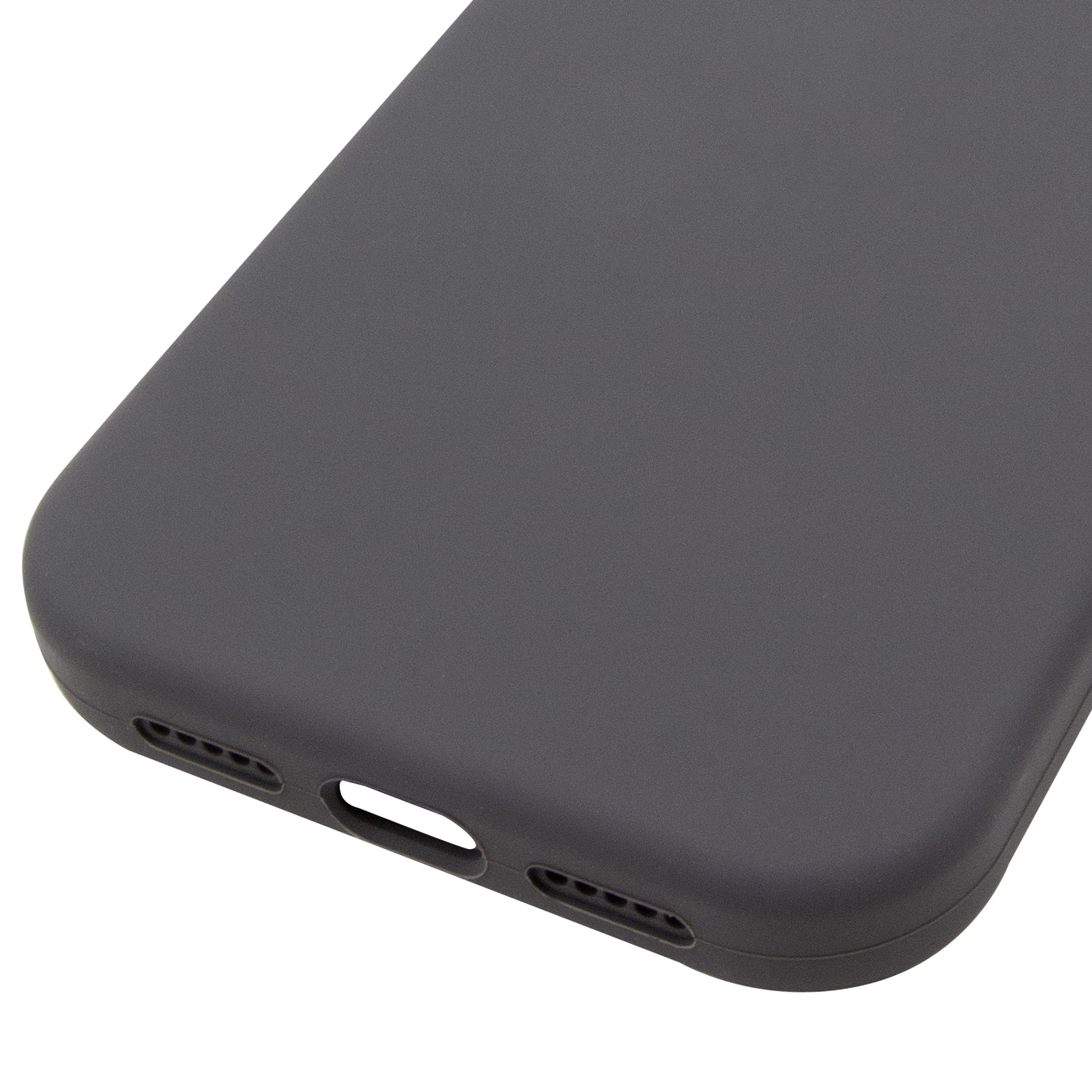 Чехол Silk Full Protective (AA) NO LOGO для Apple iPhone 17 Pro / 18 Pro (6.3"), Серый / Dark Gray 4, Силикон, купить оптом с доставкой