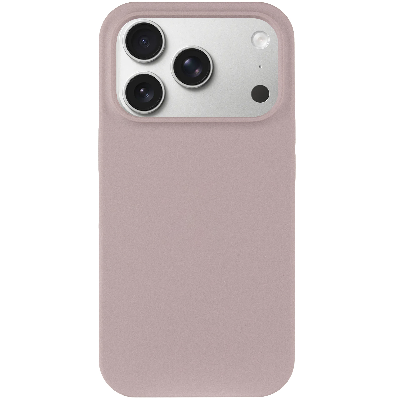Чехол Silk Full Protective (AA) NO LOGO для Apple iPhone 17 Pro / 18 Pro (6.3"), Серый / Lavender 1, Силикон, купить оптом с доставкой