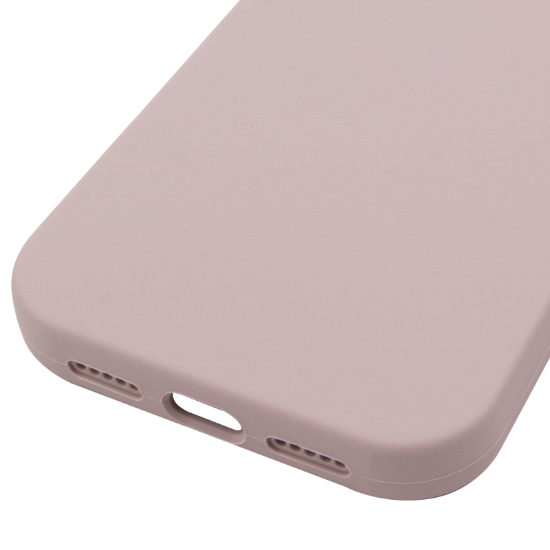 Чехол Silk Full Protective (AA) NO LOGO для Apple iPhone 17 Pro / 18 Pro (6.3"), Серый / Lavender 4, Силикон, купить оптом с доставкой
