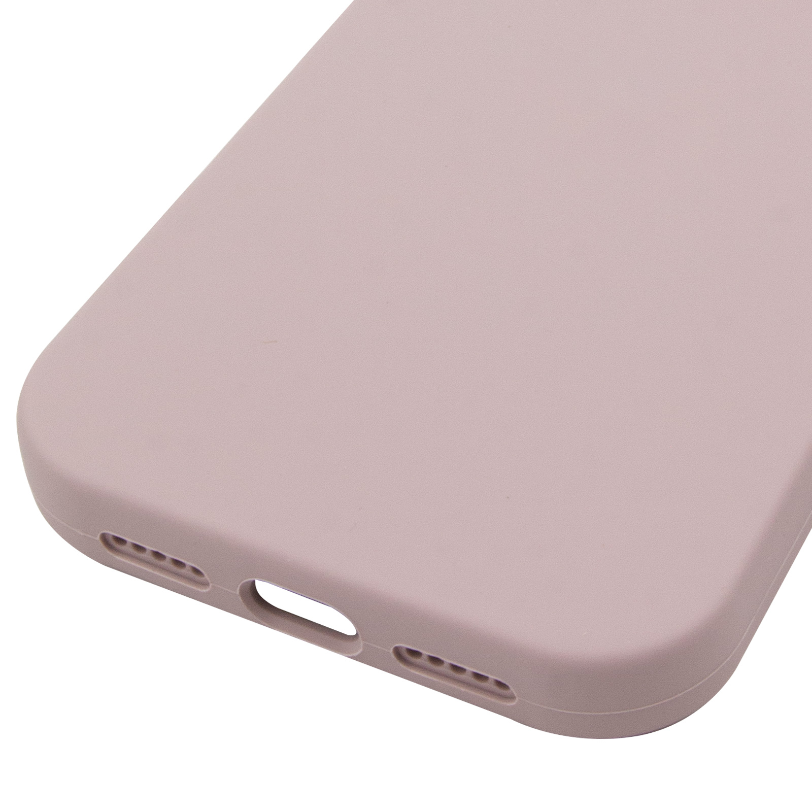 Чехол Silk Full Protective (AA) NO LOGO для Apple iPhone 17 Pro / 18 Pro (6.3"), Серый / Lavender 4, Силикон, купить оптом с доставкой
