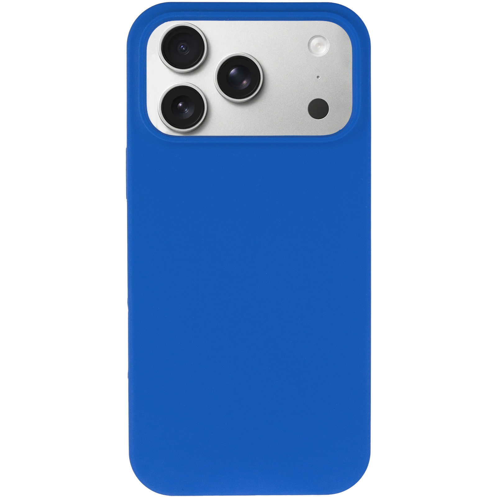 Чехол Silk Full Protective (AA) NO LOGO для Apple iPhone 17 Pro / 18 Pro (6.3"), Синий / Capri Blue 1, Силикон, купить оптом с доставкой