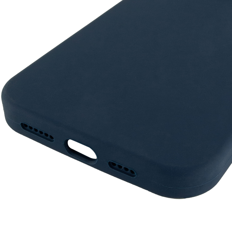 Чехол Silk Full Protective (AA) NO LOGO для Apple iPhone 17 Pro / 18 Pro (6.3"), Синий / Deep navy 4, Силикон, купить оптом с доставкой