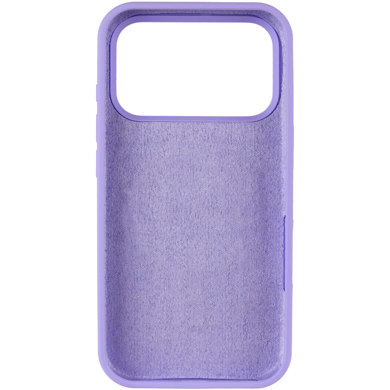 Чехол Silk Full Protective (AA) NO LOGO для Apple iPhone 17 Pro / 18 Pro (6.3"), Сиреневый / Dasheen 2, Силикон, купить оптом с доставкой