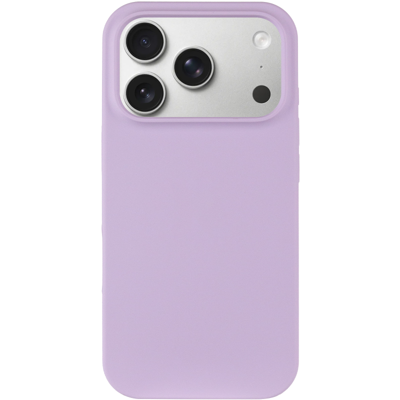 Чехол Silk Full Protective (AA) NO LOGO для Apple iPhone 17 Pro / 18 Pro (6.3"), Сиреневый / Lilac 1, Силикон, купить оптом с доставкой