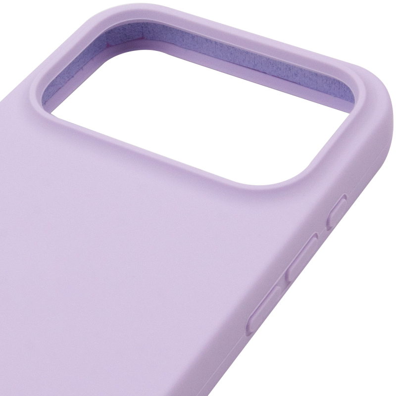 Чехол Silk Full Protective (AA) NO LOGO для Apple iPhone 17 Pro / 18 Pro (6.3"), Сиреневый / Lilac 3, Силикон, купить оптом с доставкой