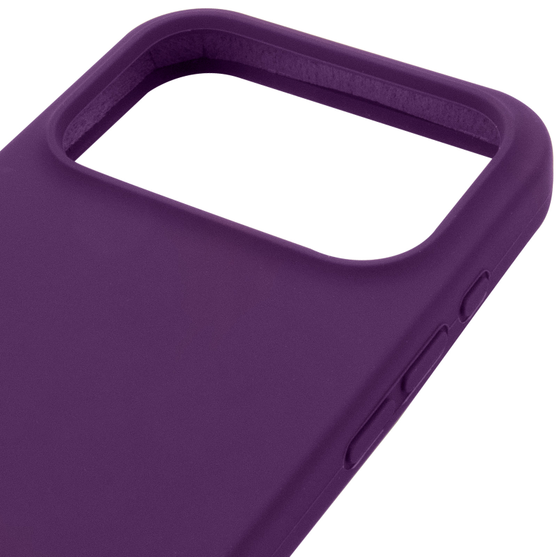 Чехол Silk Full Protective (AA) NO LOGO для Apple iPhone 17 Pro / 18 Pro (6.3"), Фиолетовый / Amethyst 3, Силикон, купить оптом с доставкой