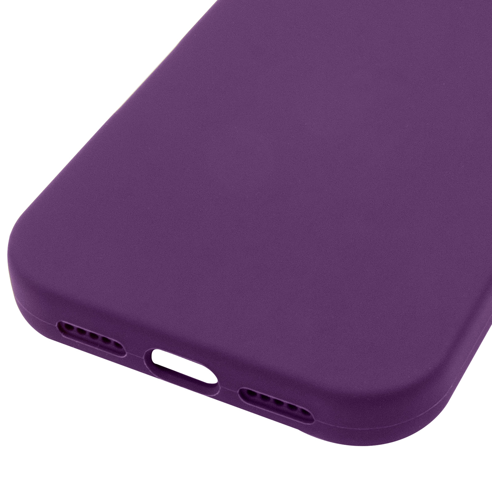 Чехол Silk Full Protective (AA) NO LOGO для Apple iPhone 17 Pro / 18 Pro (6.3"), Фиолетовый / Amethyst 4, Силикон, купить оптом с доставкой