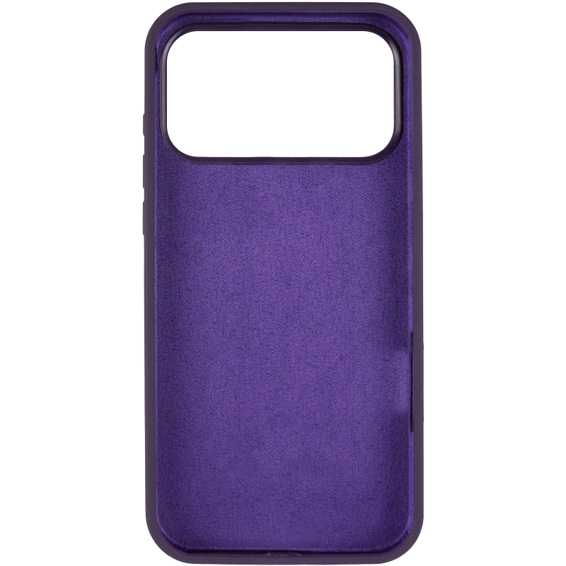 Чехол Silk Full Protective (AA) NO LOGO для Apple iPhone 17 Pro / 18 Pro (6.3"), Фиолетовый / Elderberry 2, Силикон, купить оптом с доставкой