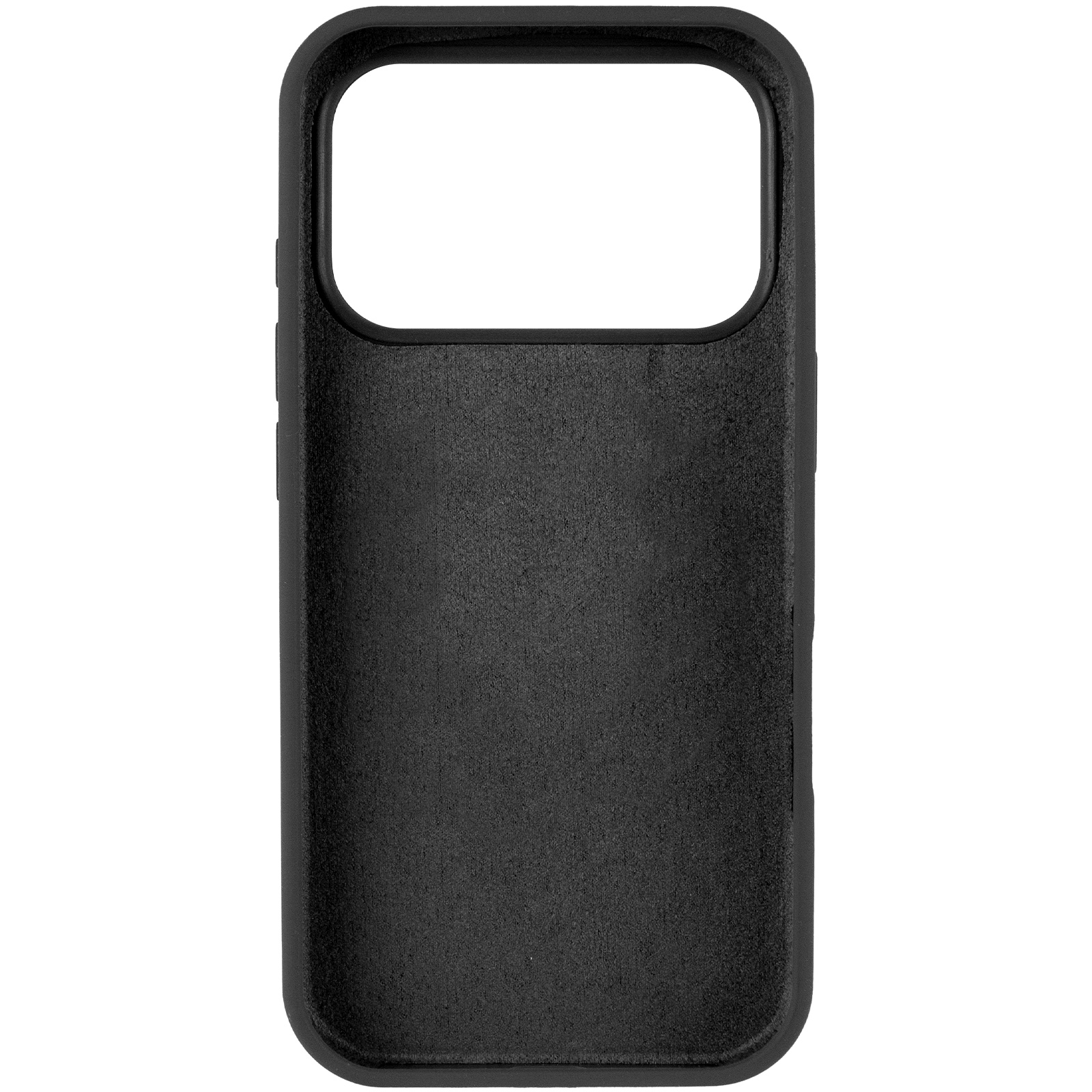 Чехол Silk Full Protective (AA) NO LOGO для Apple iPhone 17 Pro / 18 Pro (6.3"), Черный / Black 2, Силикон, купить оптом с доставкой