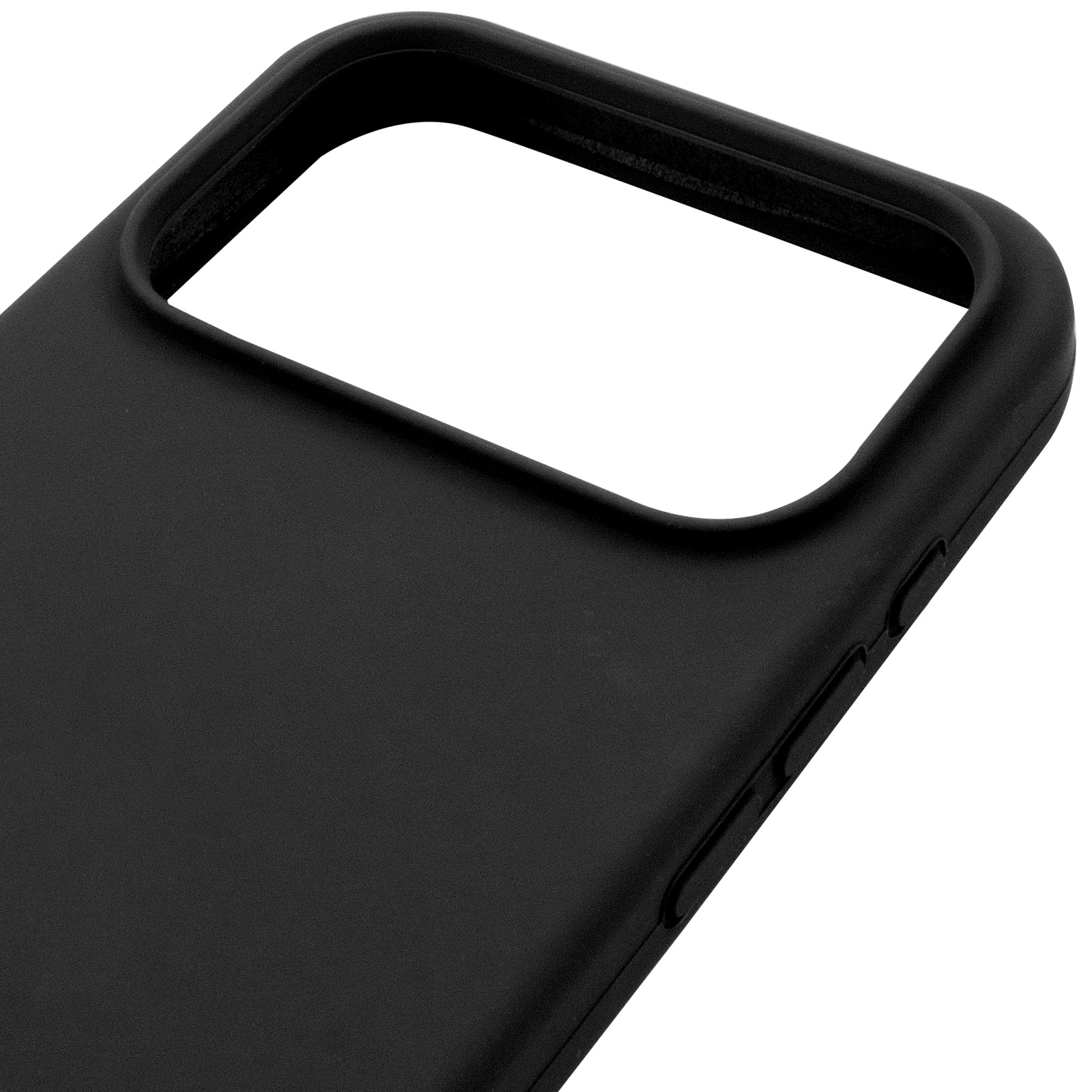 Чехол Silk Full Protective (AA) NO LOGO для Apple iPhone 17 Pro / 18 Pro (6.3"), Черный / Black 3, Силикон, купить оптом с доставкой