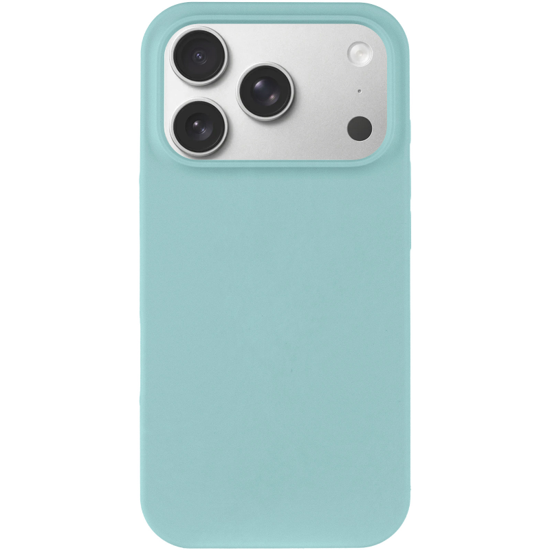 Чохол Silk Full Protective (AA) NO LOGO для Apple iPhone 17 Pro (6.3"), Бірюзовий / Beryl 1, Силікон, купити оптом з доставкою