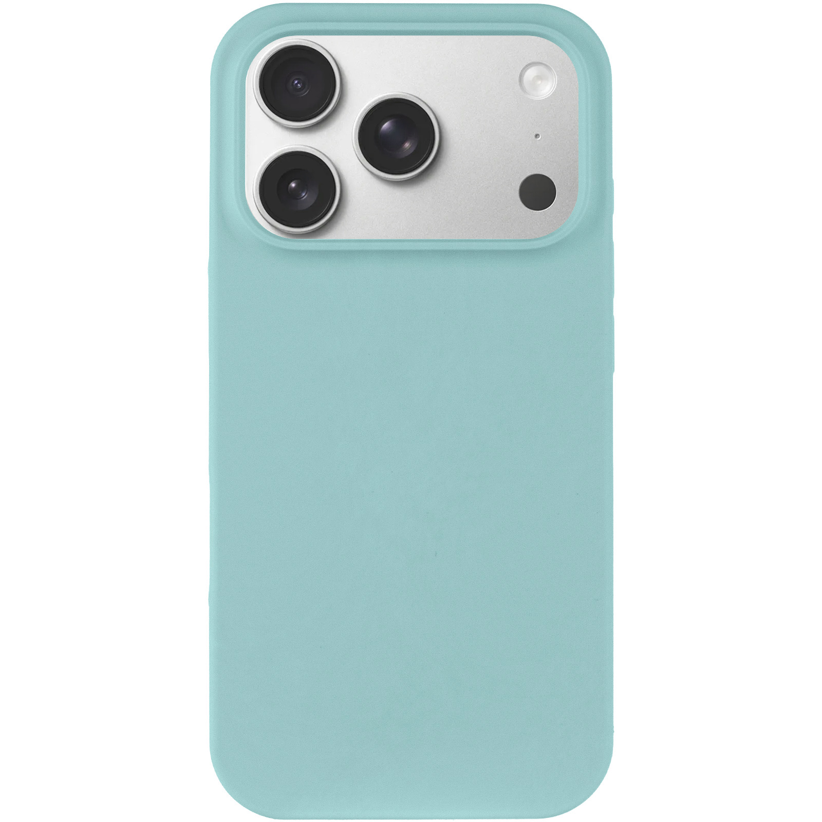 Чехол Silk Full Protective (AA) NO LOGO для Apple iPhone 17 Pro Max (6.9"), Бирюзовый / Beryl 1, Силикон, купить оптом с доставкой