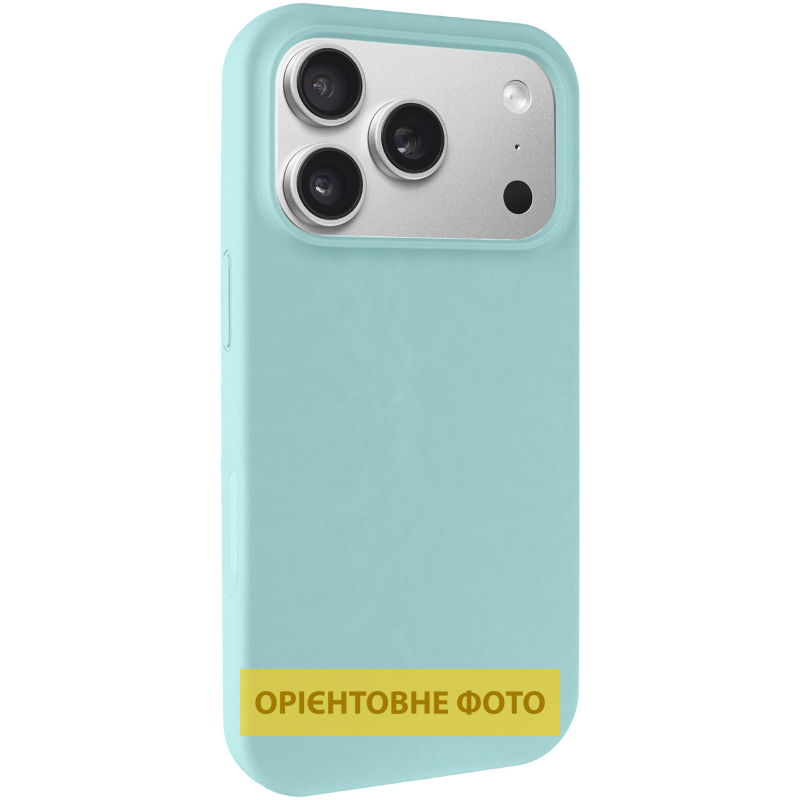 Чохол Silk Full Protective (AA) NO LOGO для Apple iPhone 17 Air (6.5"), Бірюзовий / Beryl, Силікон, купити оптом з доставкою