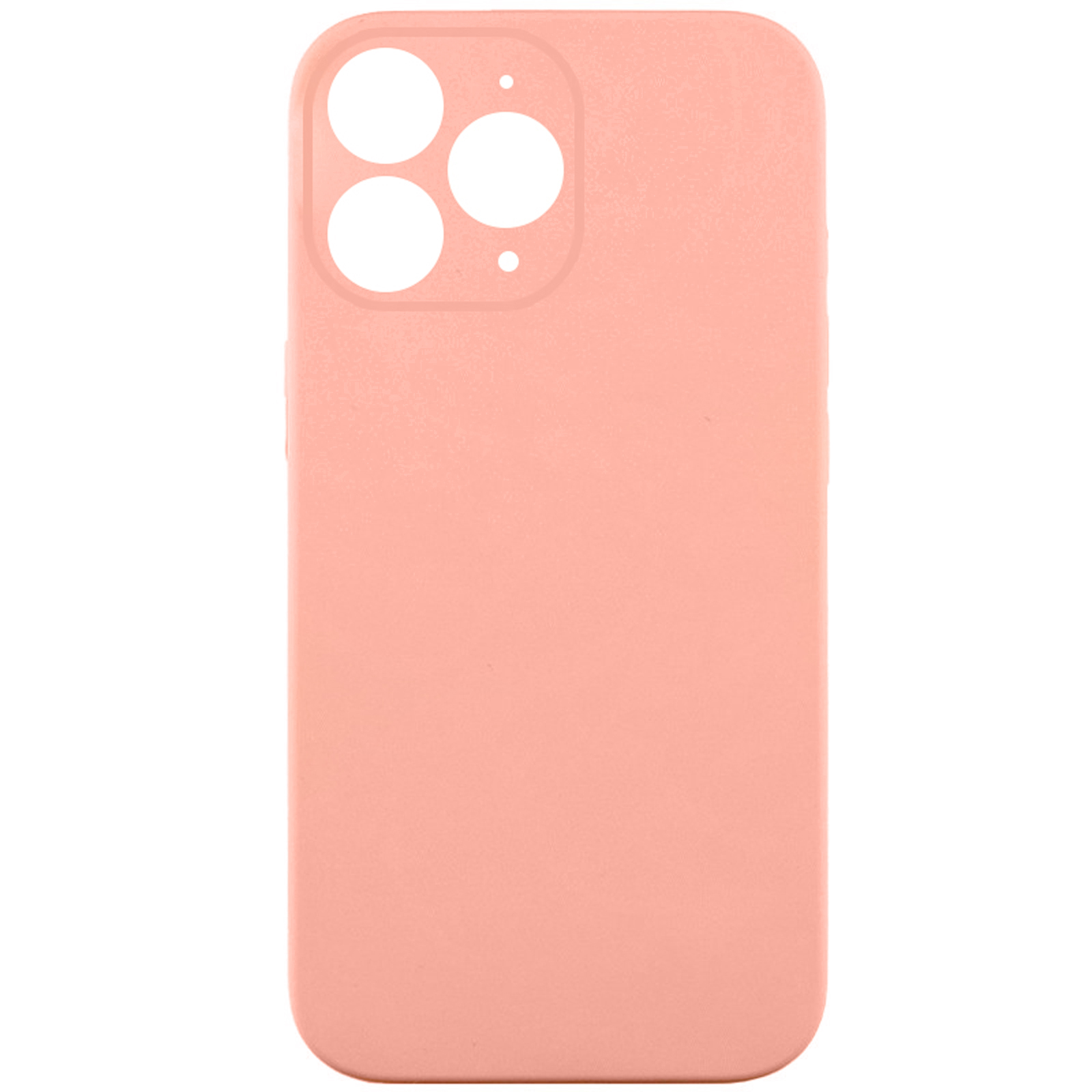 Чехол Silk Full Camera Protective (AA) NO LOGO для Apple iPhone 12 Pro (6.1"), Персиковый / Peach, Силикон, купить оптом с доставкой