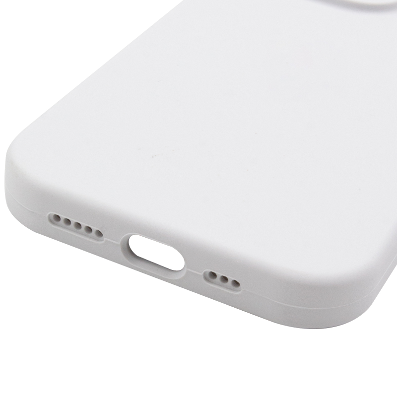 Чохол Silk Full Camera Protective (AA) NO LOGO для Apple iPhone 13 Pro Max (6.7"), Білий / White 5, Силікон, купити оптом з доставкою