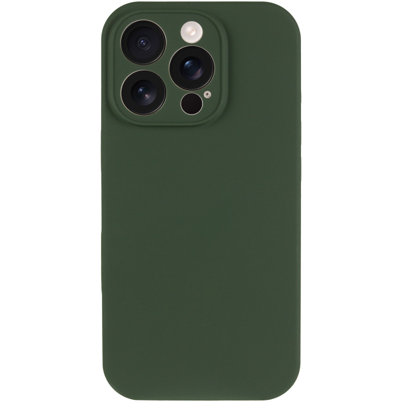 Чохол Silk Full Camera Protective (AA) NO LOGO для Apple iPhone 13 Pro Max (6.7"), Зелений / Cyprus Green 1, Силікон, купити оптом з доставкою