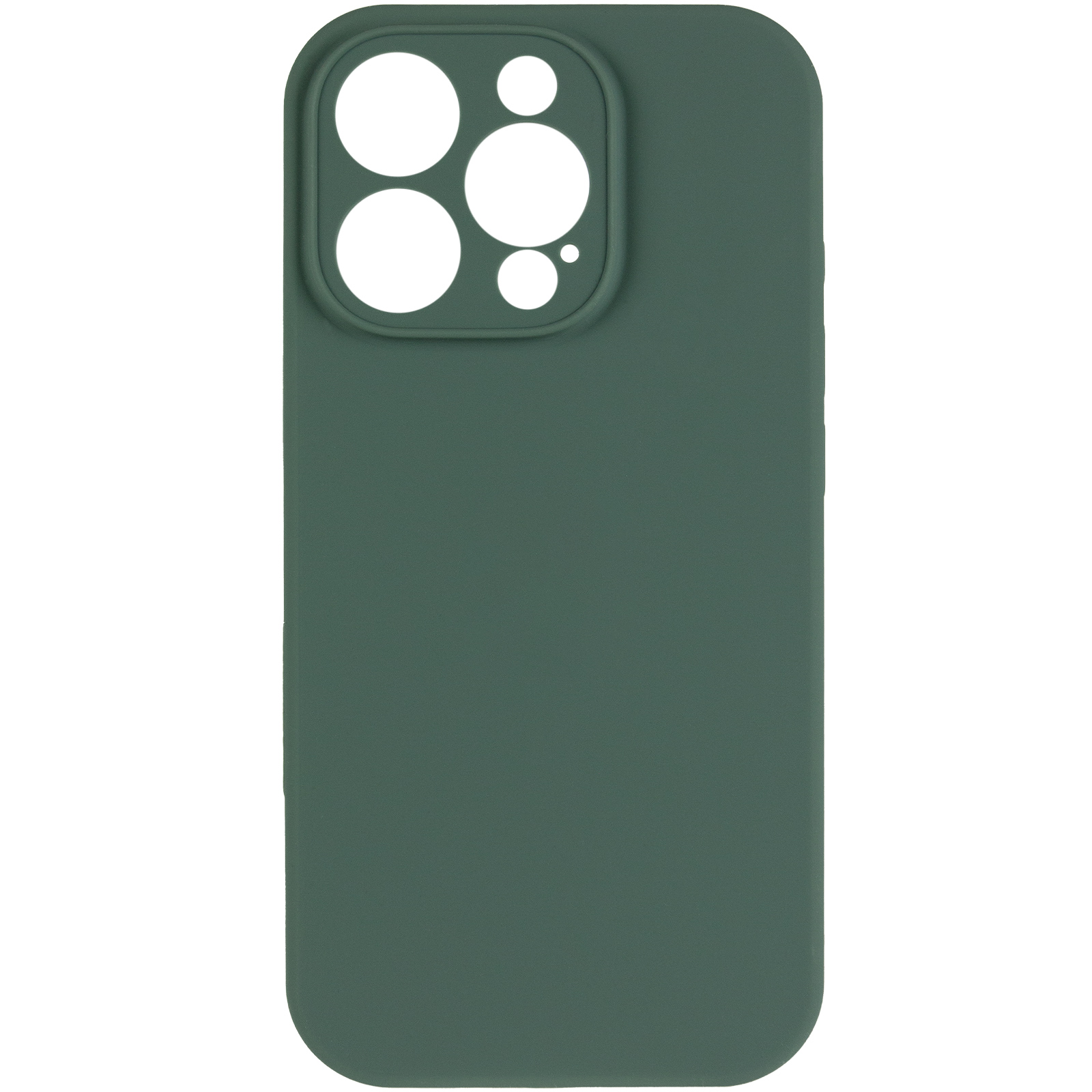 Чохол Silk Full Camera Protective (AA) NO LOGO для Apple iPhone 13 Pro Max (6.7"), Зелений / Pine green 1, Силікон, купити оптом з доставкою