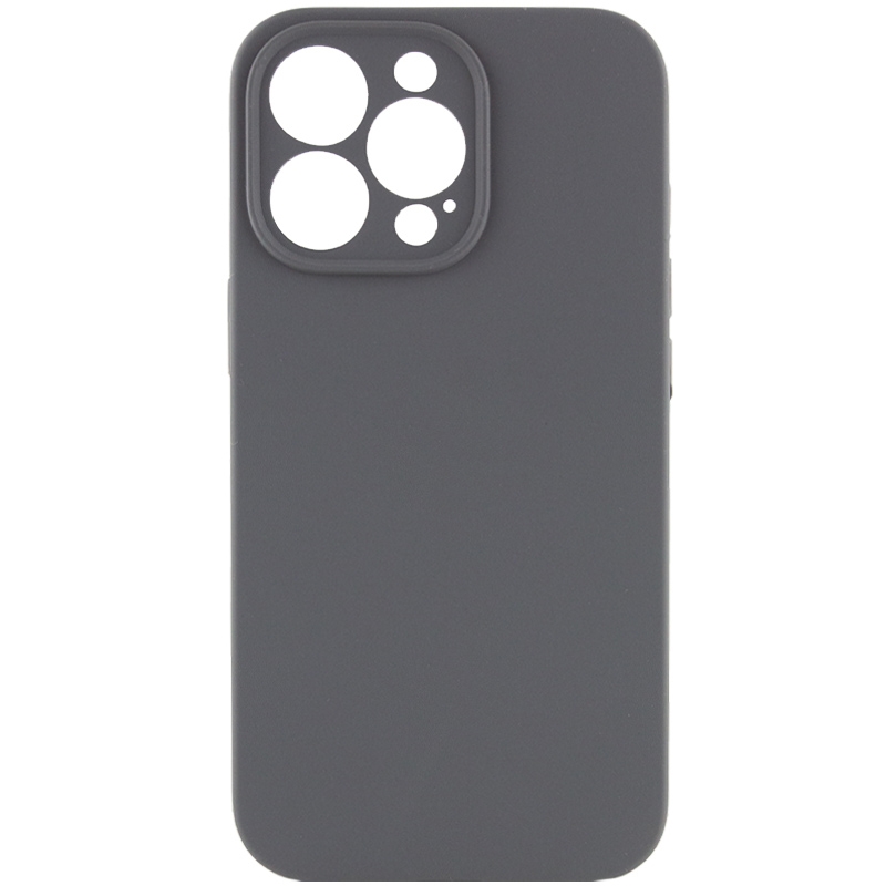 Чохол Silk Full Camera Protective (AA) NO LOGO для Apple iPhone 13 Pro Max (6.7"), Сірий / Dark Gray, Силікон, купити оптом з доставкою