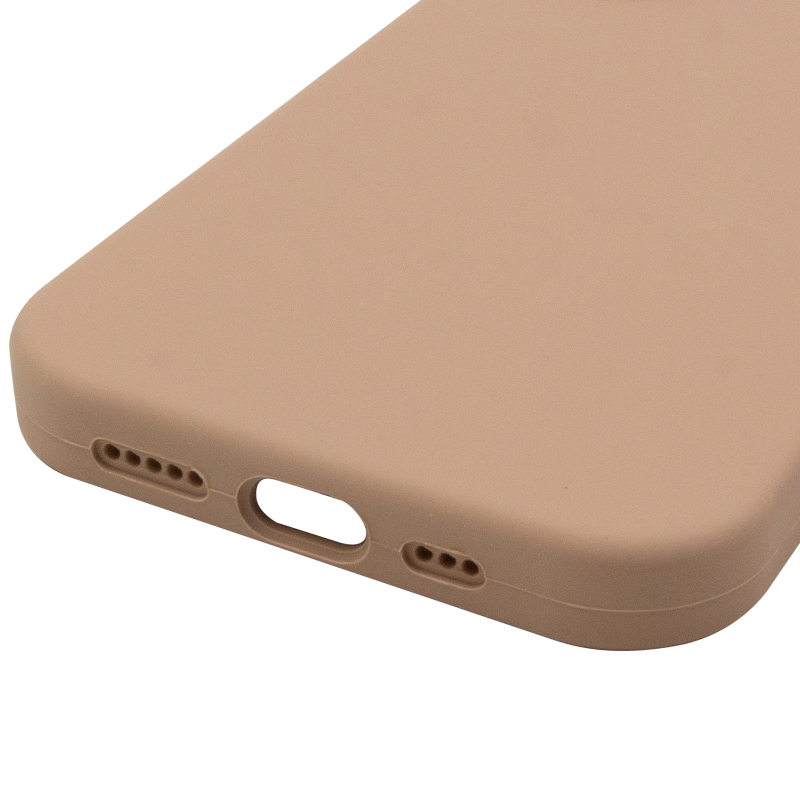 Чохол Silk Full Camera Protective (AA) NO LOGO для Apple iPhone 13 Pro Max (6.7"), Бежевий / Desert Gold 3, Силікон, купити оптом з доставкою