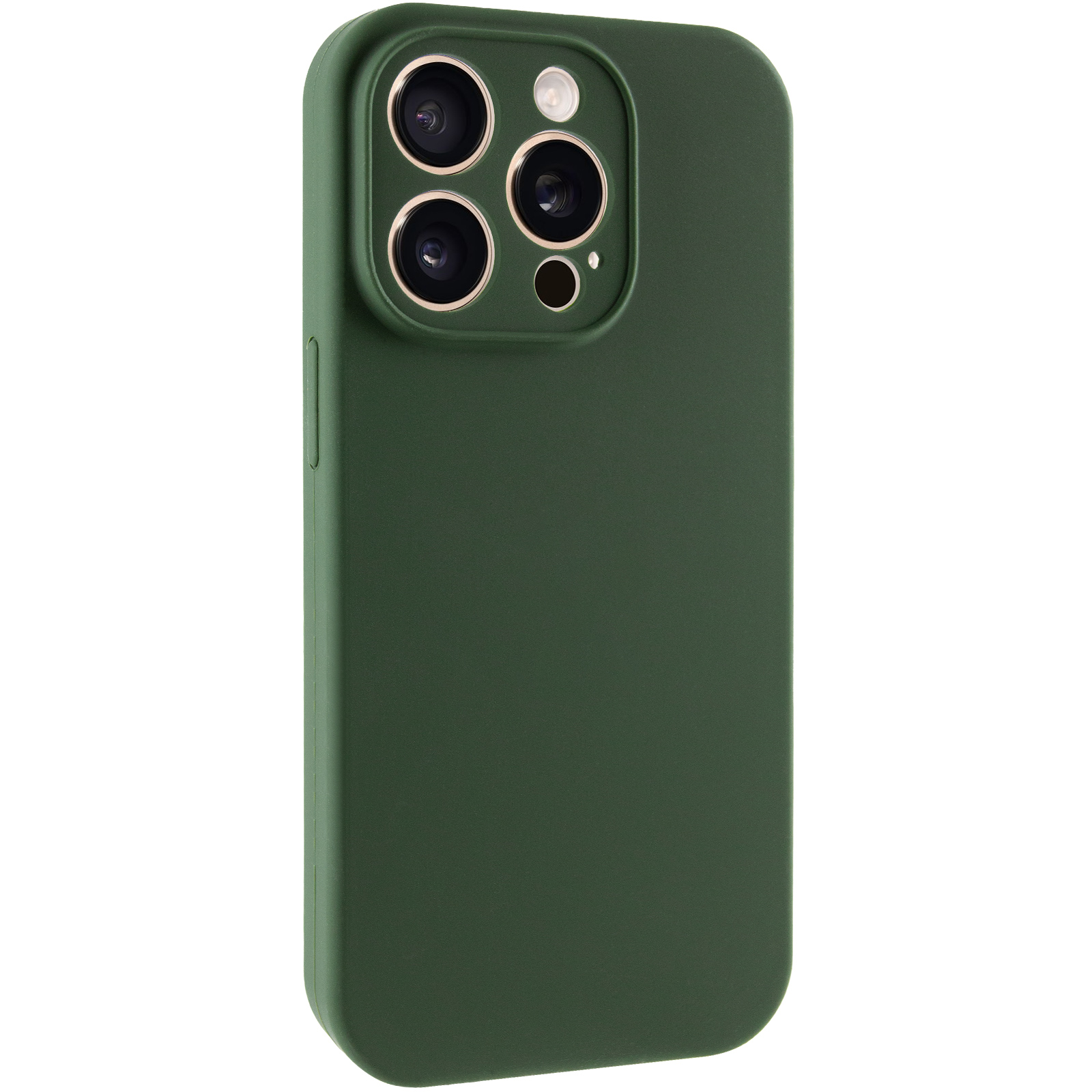 Чохол Silk Full Camera Protective (AA) NO LOGO для Apple iPhone 13 Pro (6.1"), Зелений / Cyprus Green, Силікон, купити оптом з доставкою