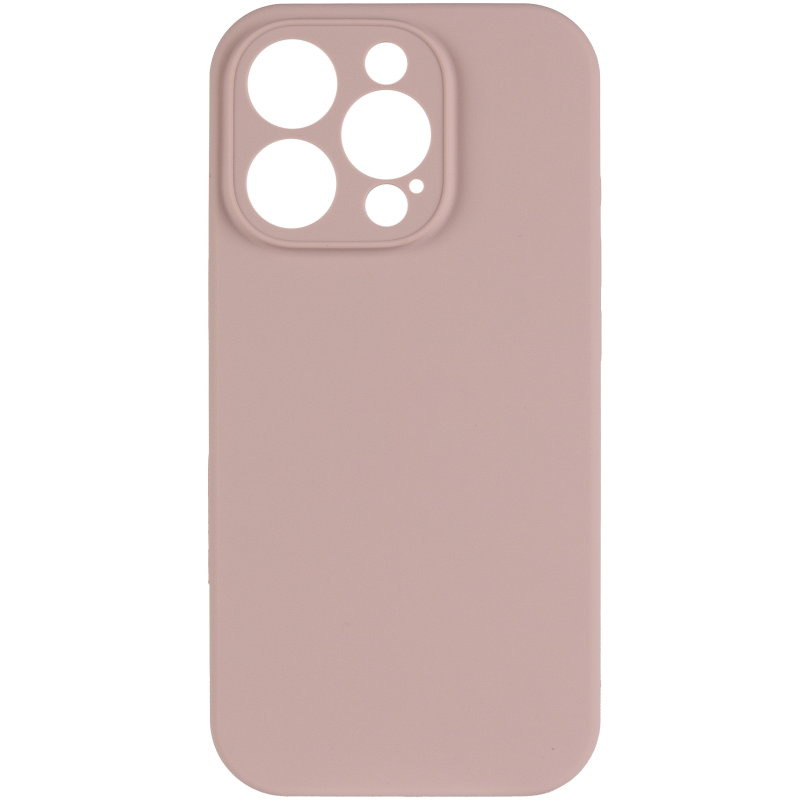 Чохол Silk Full Camera Protective (AA) NO LOGO для Apple iPhone 14 Pro (6.1"), Сірий / Lavender 1, Силікон, купити оптом з доставкою