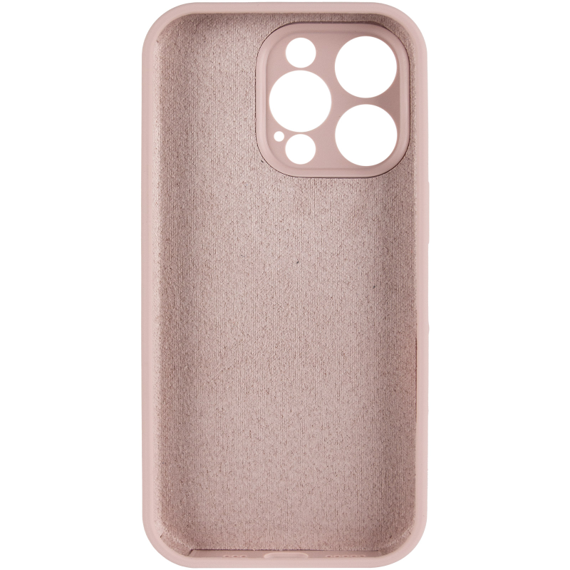 Чохол Silk Full Camera Protective (AA) NO LOGO для Apple iPhone 14 Pro (6.1"), Сірий / Lavender 2, Силікон, купити оптом з доставкою