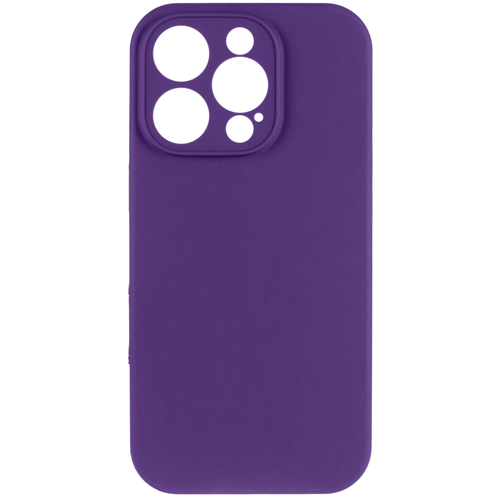 Чохол Silk Full Camera Protective (AA) NO LOGO для Apple iPhone 14 Pro (6.1"), Фіолетовий / Amethyst 1, Силікон, купити оптом з доставкою