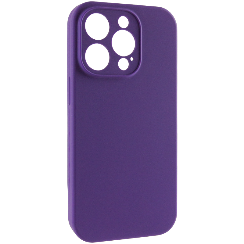 Чохол Silk Full Camera Protective (AA) NO LOGO для Apple iPhone 14 Pro Max (6.7"), Фіолетовий / Amethyst, Силікон, купити оптом з доставкою